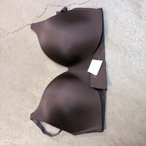 Knix Gray/Brown Seamless Bra S+